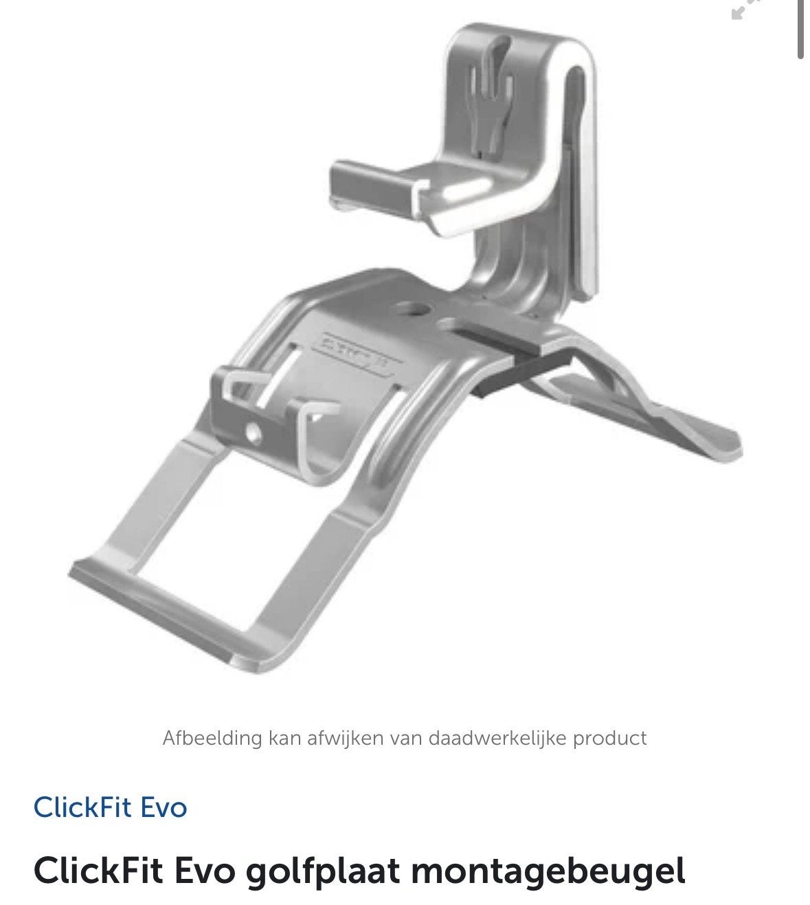 14 stuks ClickFit Evo Golfplaat Klem voor Zonnepanelen Rails, Ophalen, Gebruikt, Overige typen