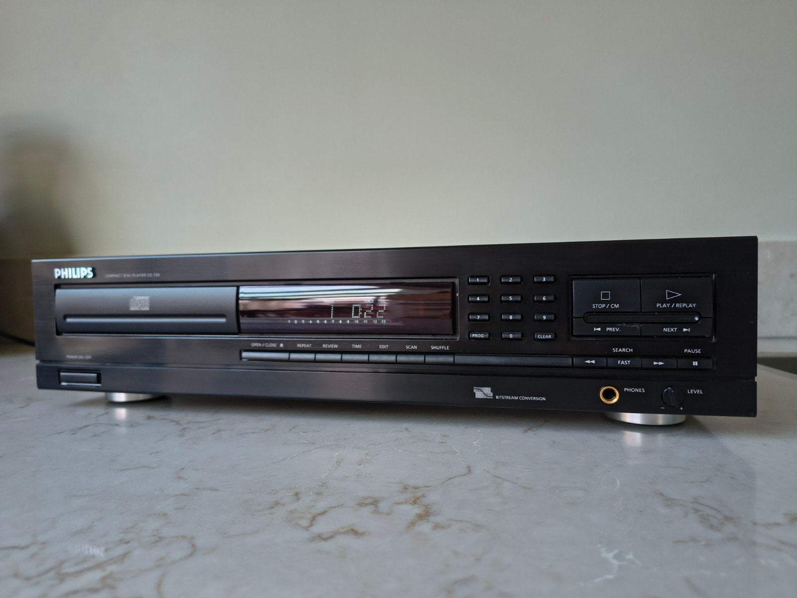 Philips - CD730, Audio, Tv en Foto, Cd-spelers, Ophalen of Verzenden, Gebruikt, Philips