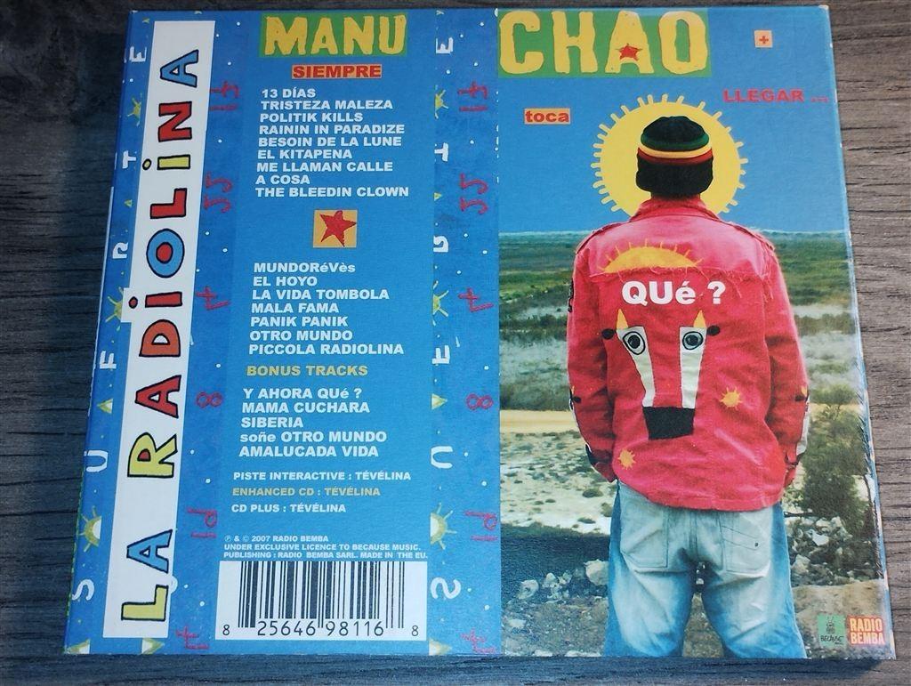 Manu Chao - La Radiolina [Digipack], Ophalen of Verzenden, Zo goed als nieuw
