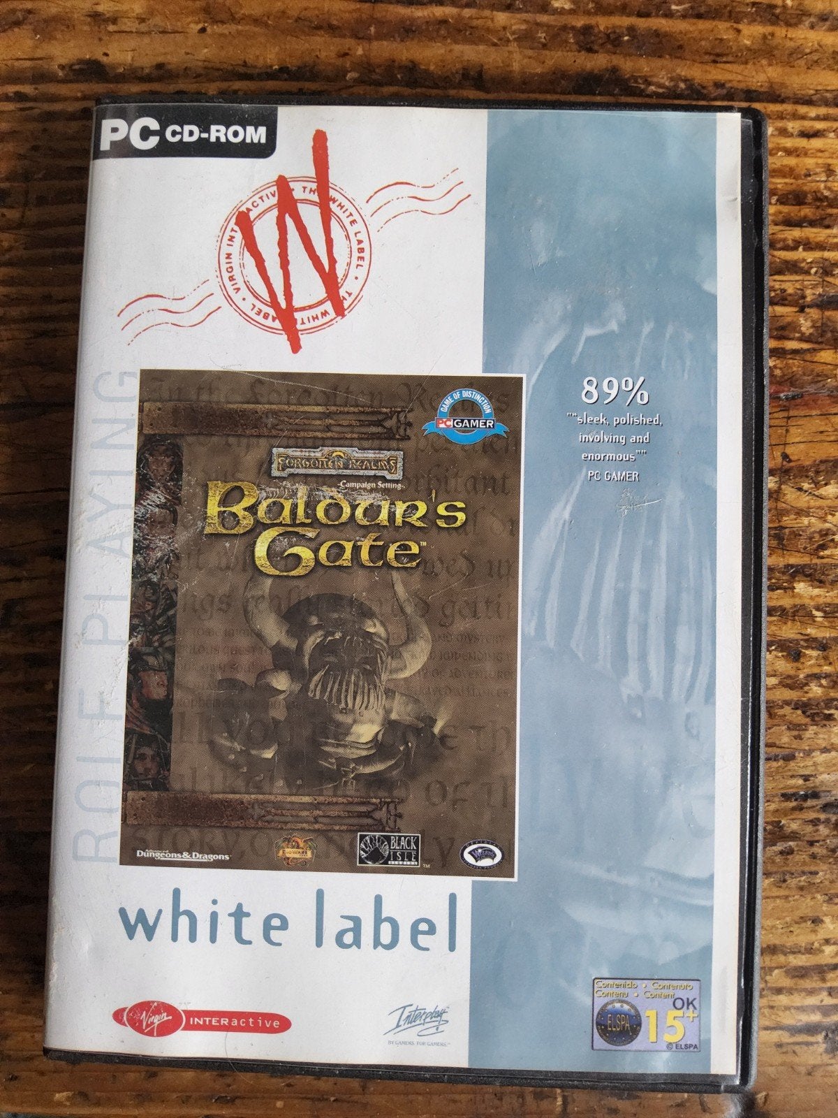 Baldur's Gate, Gebruikt, 1 speler, Eén computer, Ophalen of Verzenden