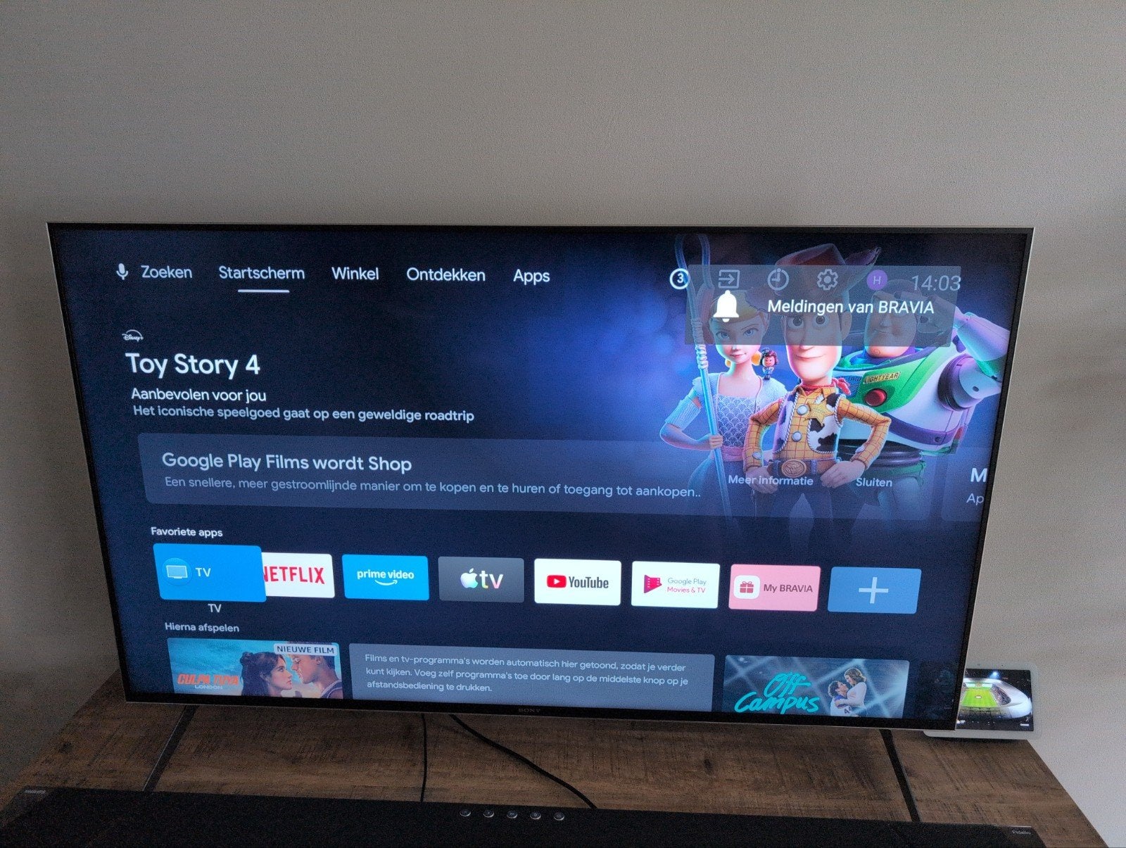 Sony KD-55XH9299 4K Smart LED TV 55 inch, Ophalen of Verzenden, Zo goed als nieuw, 100 cm of meer, Sony