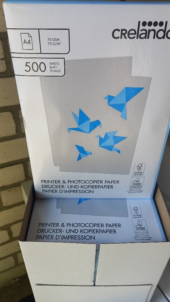 PRINT KOPIEER PAPIER 16 DOZEN 10 EURO PER DOOS, Ophalen, Nieuw