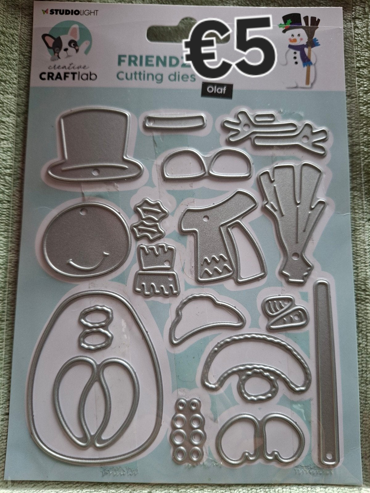 Craftlab snijmallen en stempels, Hobby en Vrije tijd, Ophalen of Verzenden, Zo goed als nieuw