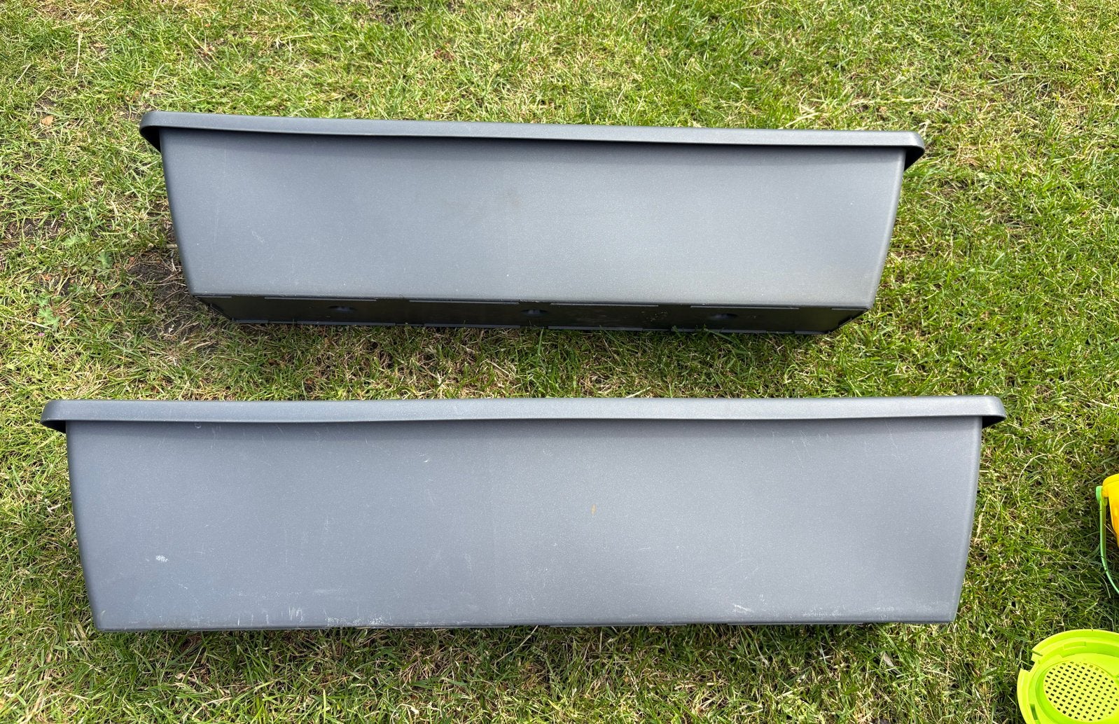 Elho Barcelona Bloembakken 70 cm - 2 stuks, Ophalen, Kunststof, Gebruikt, Minder dan 30 cm