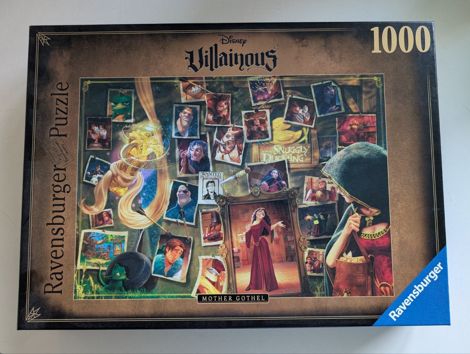 Disney mother gothel puzzel (Rapunzel), Hobby en Vrije tijd, Denksport en Puzzels, Zo goed als nieuw, Legpuzzel, 500 t/m 1500 stukjes