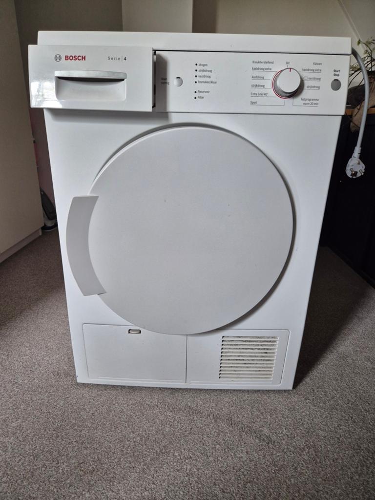Bosch wasdroger 4 serie, Witgoed en Apparatuur, Wasdrogers, Ophalen of Verzenden, Gebruikt, Condens
