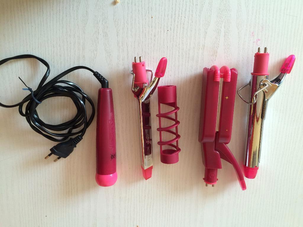 Philips Girl Glam Multi-Styler, Ophalen, Zo goed als nieuw, Krultang of Stijltang