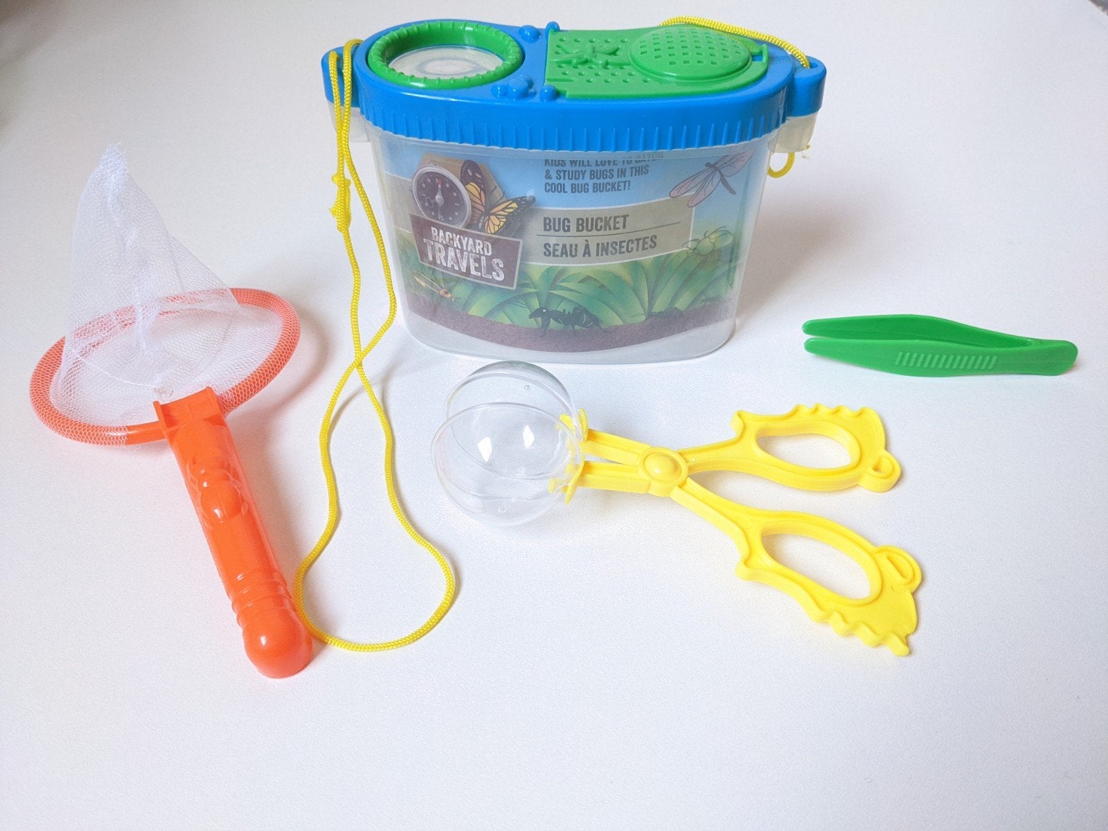Onderzoekers set: insecten vangen en bestuderen Montessori, Verzenden, Zo goed als nieuw, Ontdekken