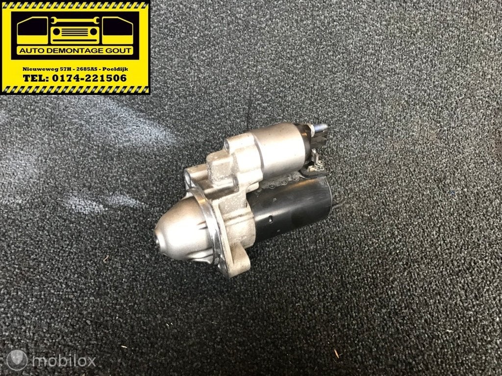 Audi A4 B7 2.0T Quattro Startmotor 06B911023A 0001107427, Audi, Gebruikt, Audi, Ophalen of Verzenden