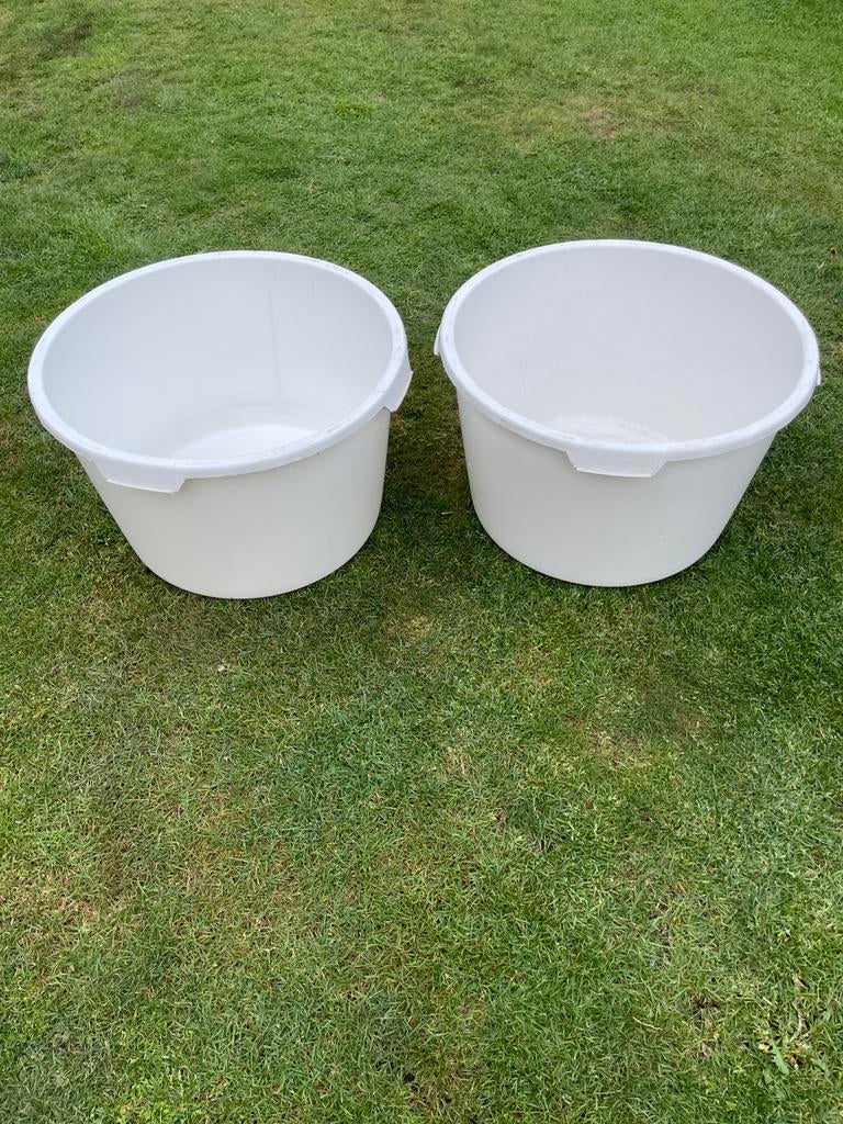 Plastic kuipen, Ophalen, Zo goed als nieuw