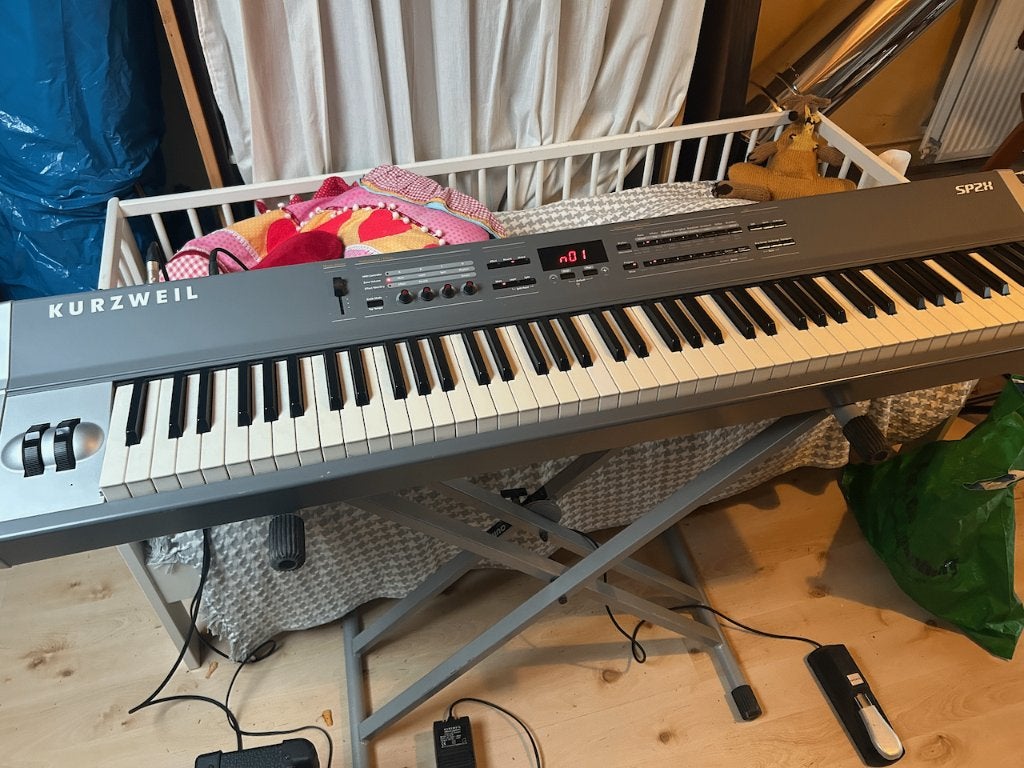 Kurzweil SP2x Stage piano, Ophalen, Zo goed als nieuw, Overige kleuren, Piano