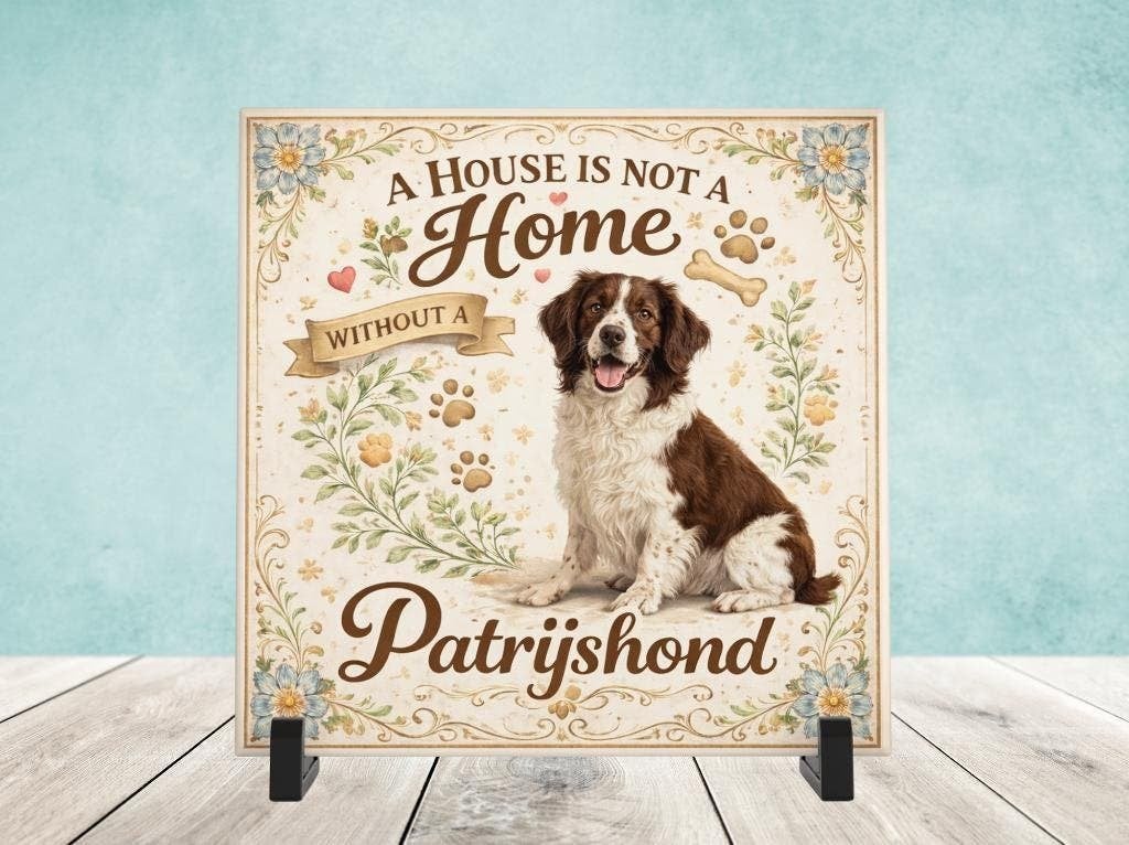 A House is not a Home Without a Patrijshond - Tegel, Verzenden, Nieuw