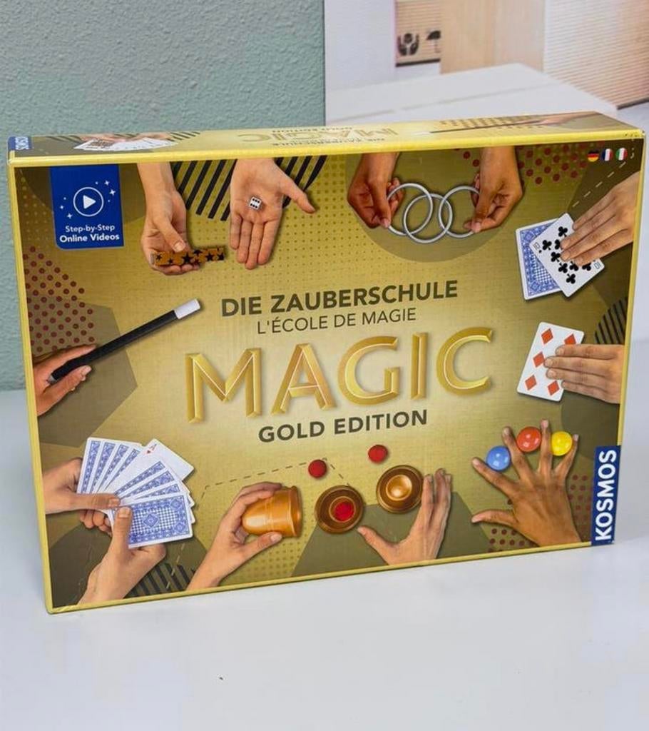 Magische Goocheldoos – Gold Edition (Nieuw) goochel pakket, Verzamelen, Nieuw, Ophalen of Verzenden, H, H