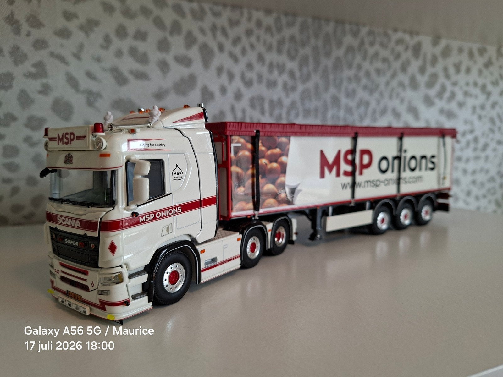 WSI, Scania CS Combinatie MSP Onions, Ophalen of Verzenden, Zo goed als nieuw, Bus of Vrachtwagen, Wsi