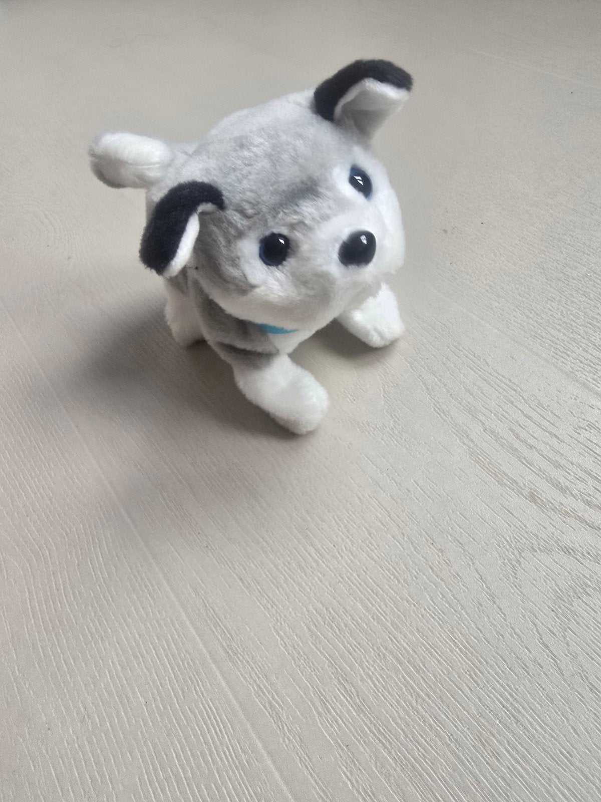 Blafend hondje - Interactief speelgoed, Met geluid, Grijs, Zo goed als nieuw, Hond