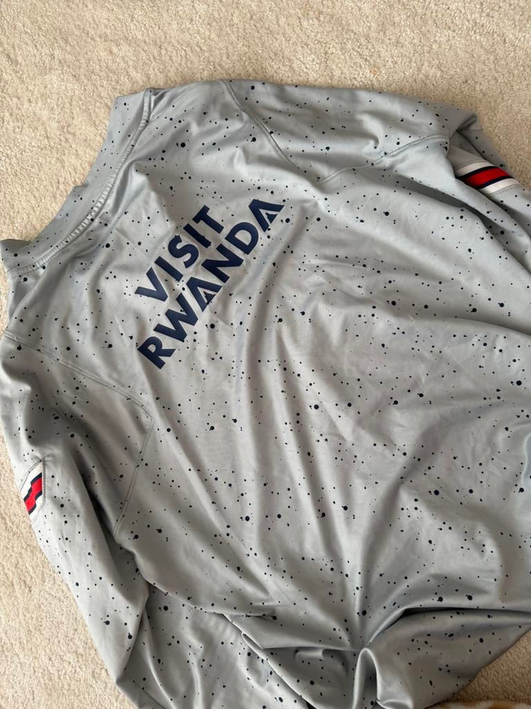 PSG trainingstrui grijs met lange mouwen, Ophalen of Verzenden, Gebruikt, Shirt