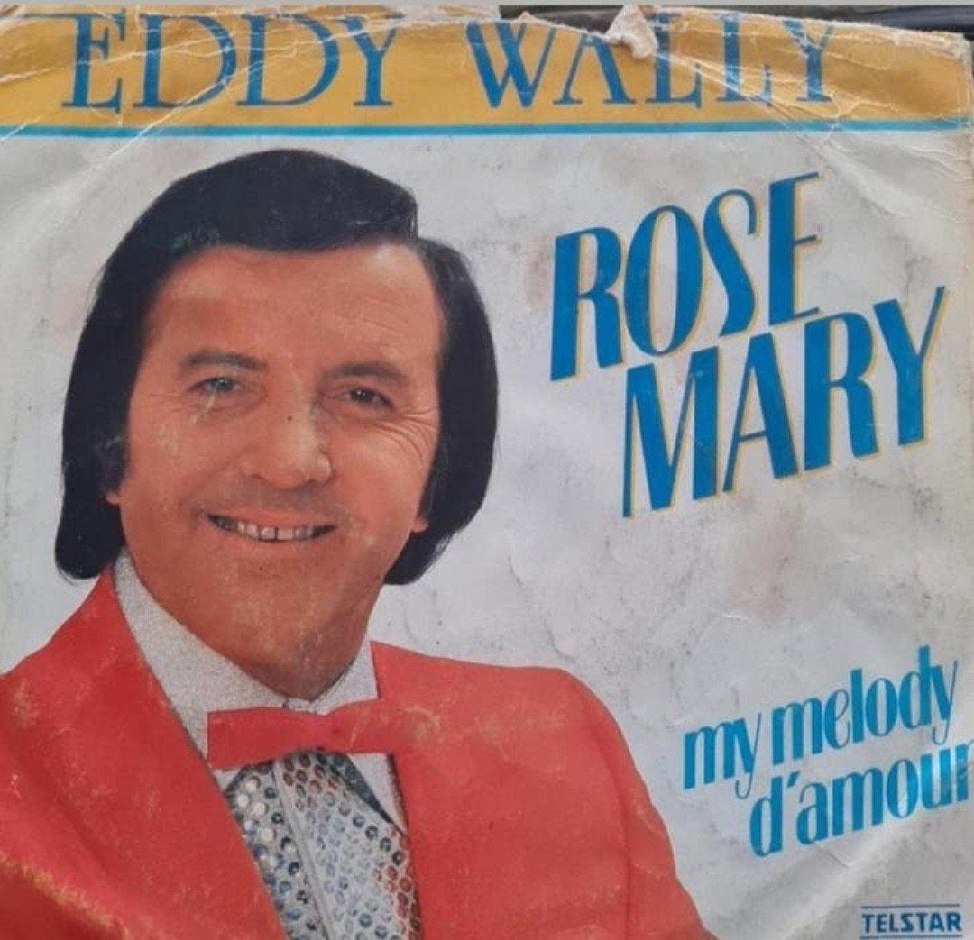 EDDY WALLY  - ROSE MARY (HOES BESCHADIGD), Ophalen of Verzenden, Gebruikt, Nederlandstalig