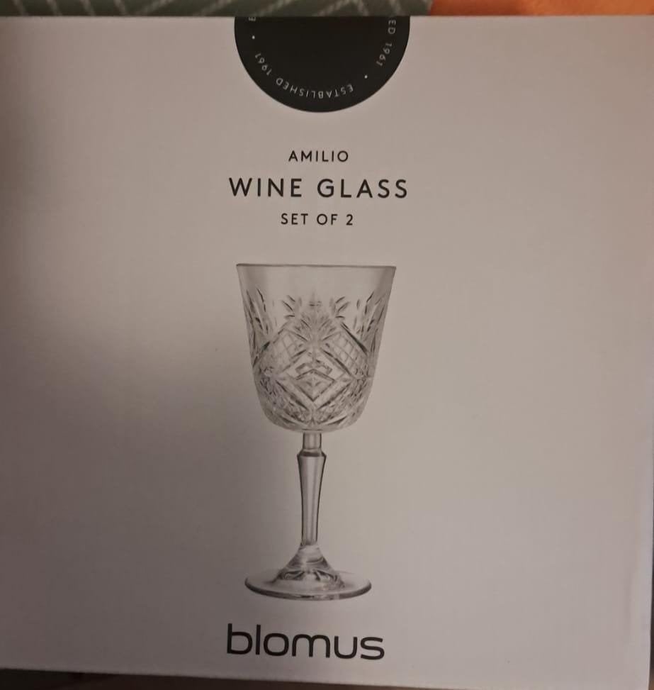 Wijnglazen en schaaltjes van het merk Blomus (NIEUW), Huis en Inrichting, Ophalen, Glas of Glazen, Overige merken, Klassiek