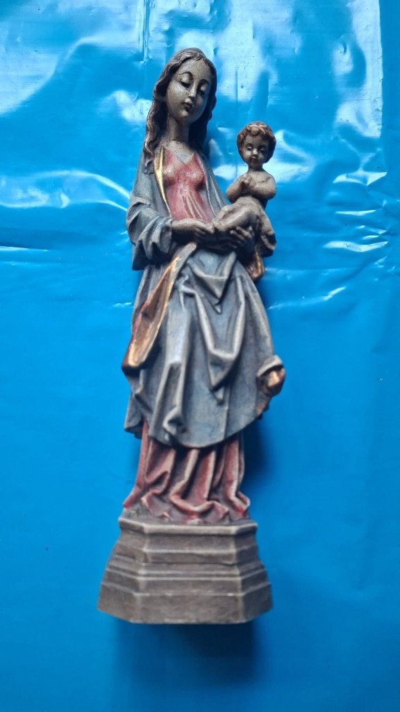 Maria met kind, Ophalen of Verzenden, Zo goed als nieuw, Beeld(je), Christendom | Katholiek