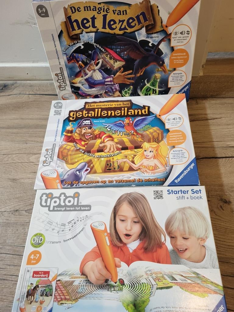 Tiptoi leerzaam spel, Ophalen of Verzenden, Met geluid