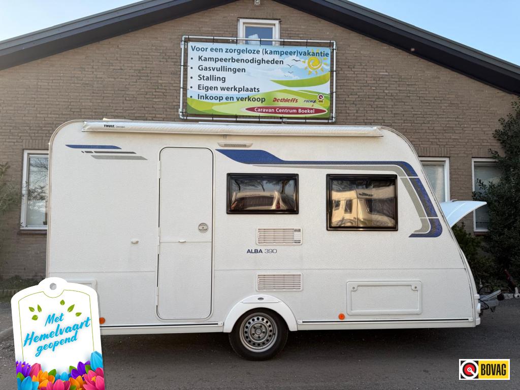 Caravelair Alba 390 +luifel+voortent, Overige typen, Kachel, 4 tot 5 meter, Caravelair