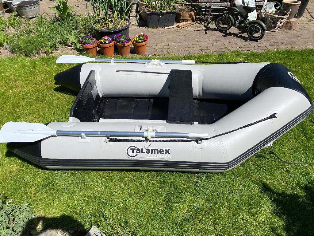 Rubberboot Talamex QLS230, Watersport en Boten, Zo goed als nieuw, Hout, Benzine, Minder dan 70 pk