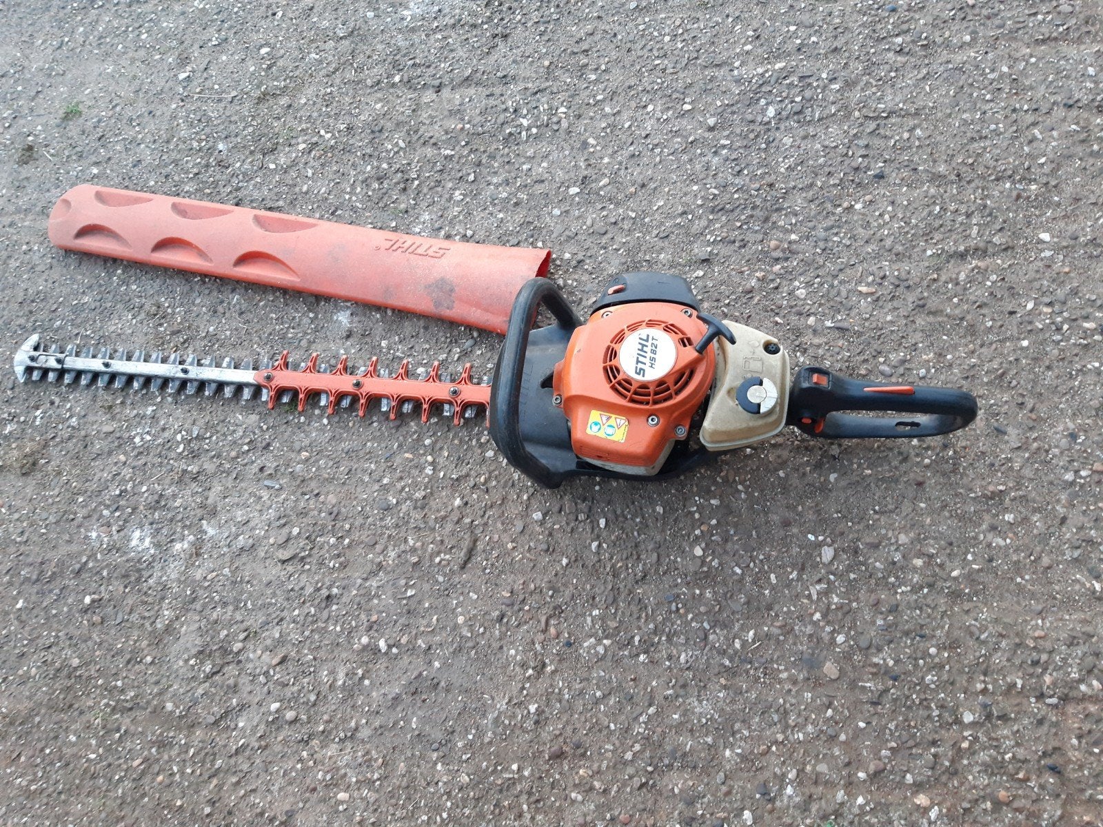 Tk prof Stihl HS 82T heggeschaar heggenschaar, Tuin en Terras, Heggenscharen, Ophalen, Gebruikt, Benzine