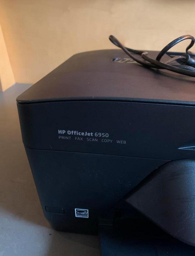 HP OfficeJet 6950 All-in-one printer, Computers en Software, Printers, Ophalen, Gebruikt, Faxen, Inkjetprinter