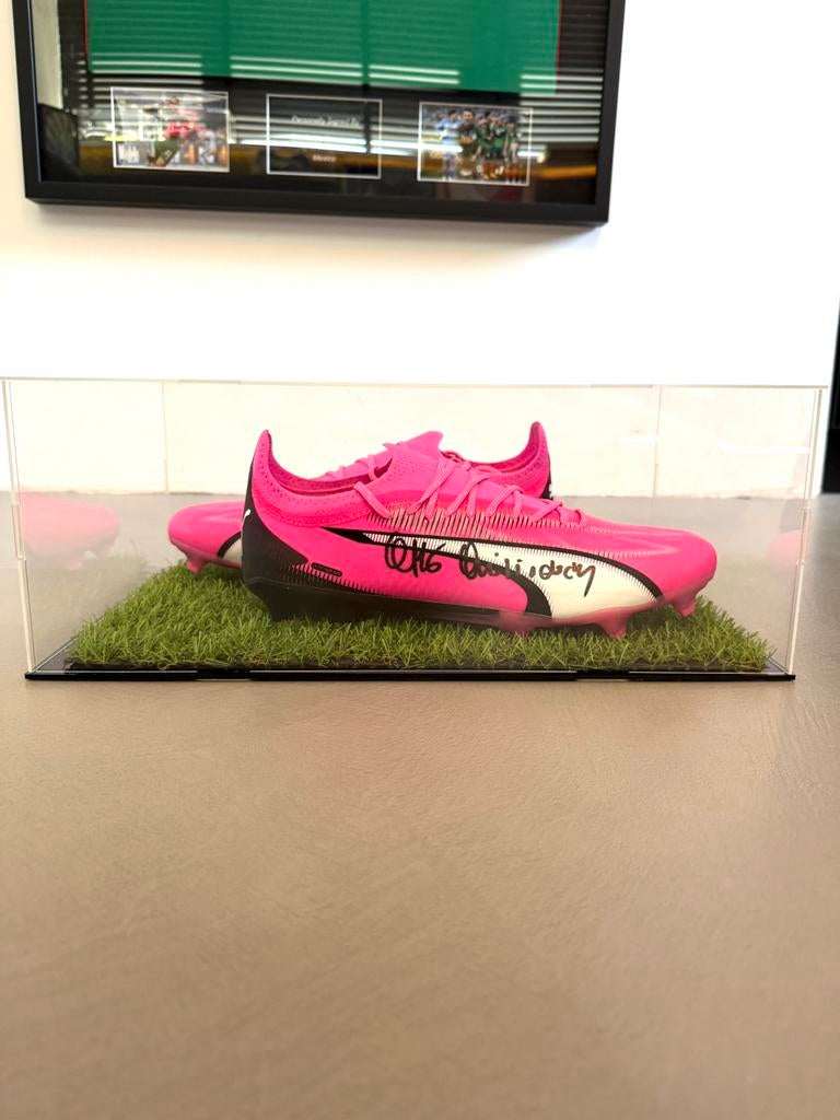Quilindschy Hartman gesigneerde voetbalschoenen, Verzamelen, Ophalen of Verzenden, Nieuw, Feyenoord, Overige typen