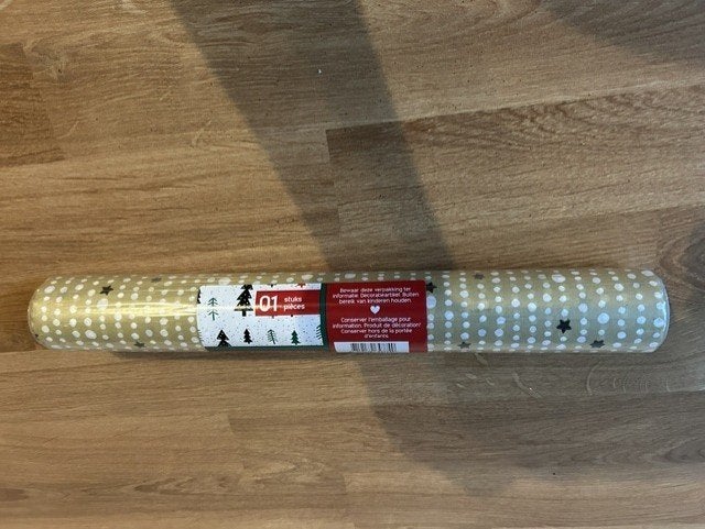 kerst 048 NIEUW Kerst tafelloper 33x400cm, Diversen, Ophalen of Verzenden, Nieuw