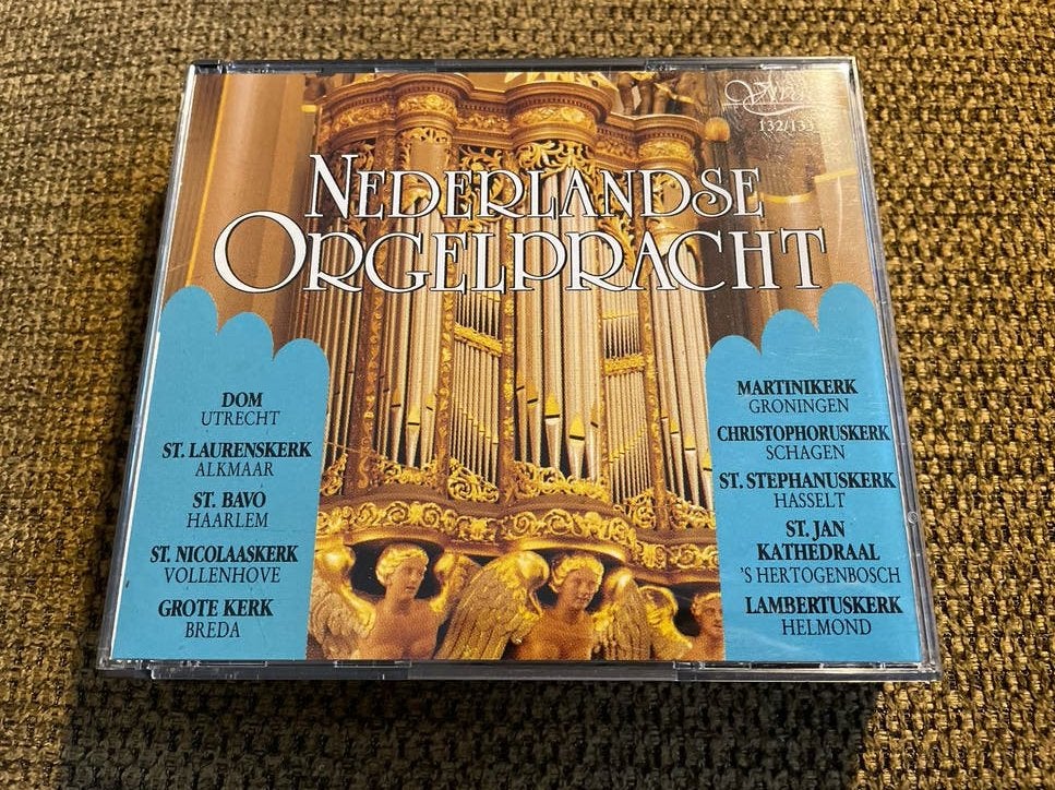 Nederlandse Orgelpracht - Klassieke Orgelmuziek CD, Cd's en Dvd's, Cd's | Klassiek, Ophalen of Verzenden, Zo goed als nieuw, Inclusief boekje