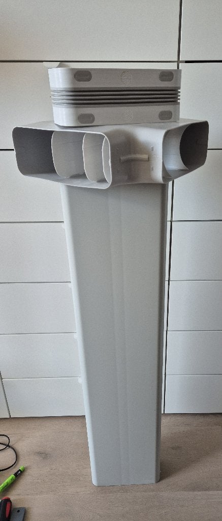 Compair Flow (Buis, verbinder en bocht), Ophalen, Pvc, Overige typen, Nieuw