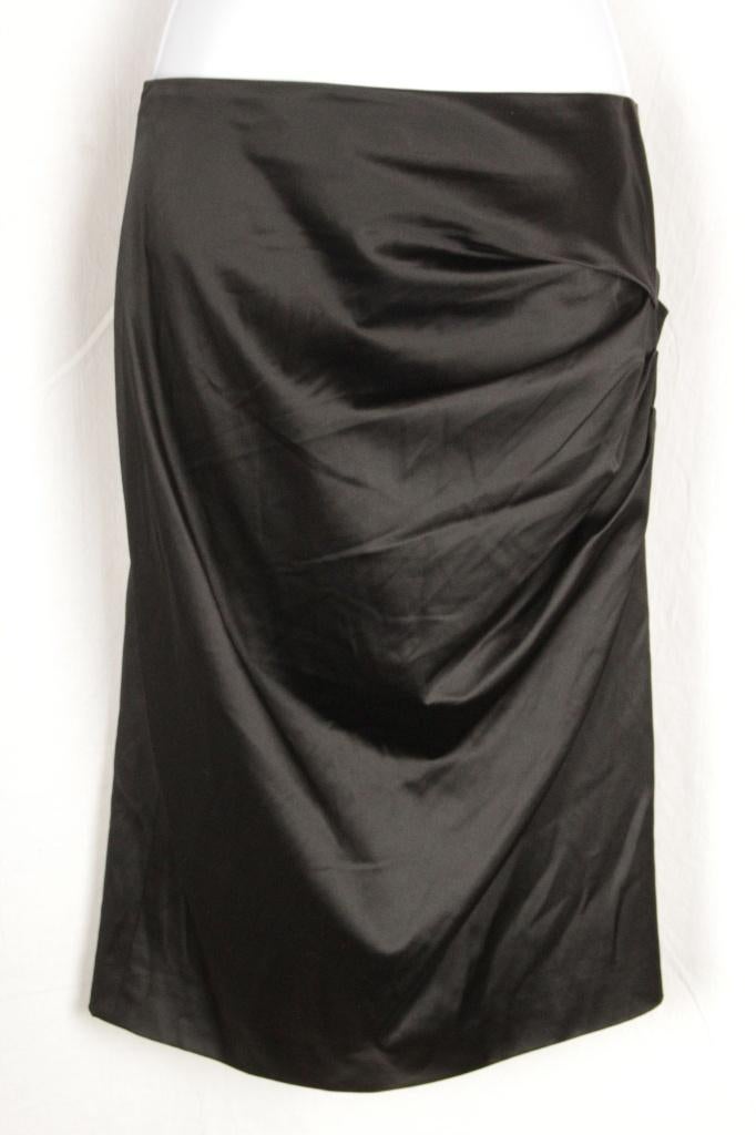 Mooie zwarte glanzende rok. Mt S. Merk Nougat, Kleding | Dames, ., Zwart, Ophalen of Verzenden, Zo goed als nieuw