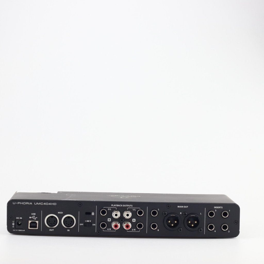 Behringer U-PHORIA UMC404HD, Behringer, Zo goed als nieuw, Support@behringer.com, Behringer (Music Tribe)
MusikhausstraÃŸe 1
94060 Pocking
Germany