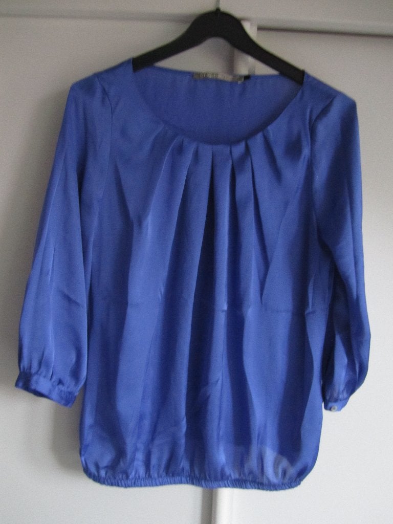 koningsblauwe top Steps maat 36 / S, Blauw, Ophalen of Verzenden, Zo goed als nieuw, Korte mouw