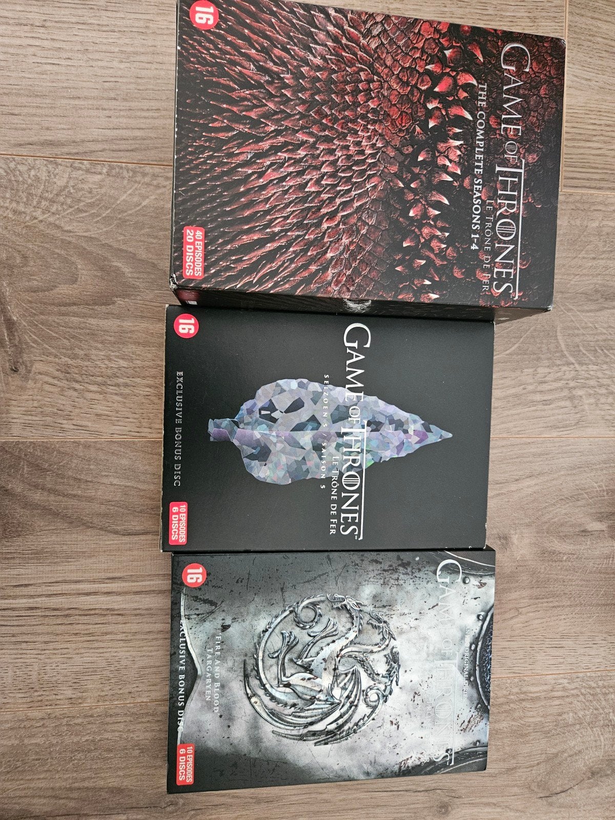 Game of Thrones Seizoen 1 t/m 6 (DVD), Cd's en Dvd's, Dvd's | Tv en Series, Ophalen, Gebruikt, Vanaf 16 jaar, Science Fiction en Fantasy