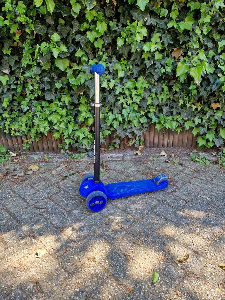 Rocketz 3-wieler step blauw voor beginners, Ophalen