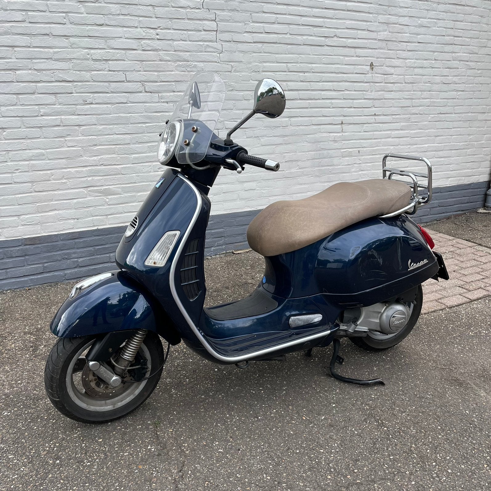 Vespa GTS 125CC 2008, Fietsen en Brommers, Scooters | Vespa, Gebruikt, Overige modellen, Benzine, 125 cc