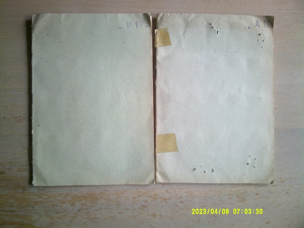 Rondzendboekjes 2 x uit nalatenschap  "oud", Ophalen of Verzenden, Buitenland