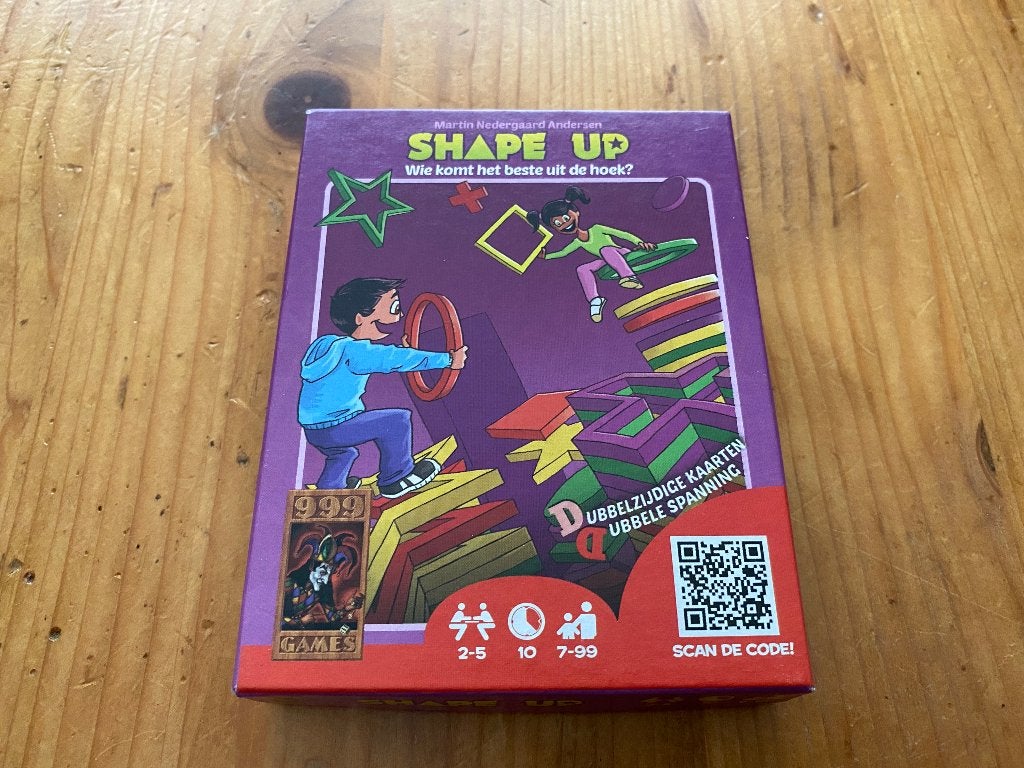 Shape Up kaartspel, Ophalen, Gebruikt, 999 Games