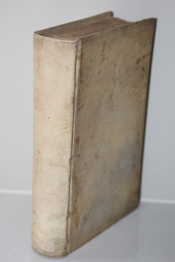 De Schepper verheerlykt in de schepzelen (1771, perkament), Antiek en Kunst, Antiek | Boeken en Bijbels, Ophalen of Verzenden