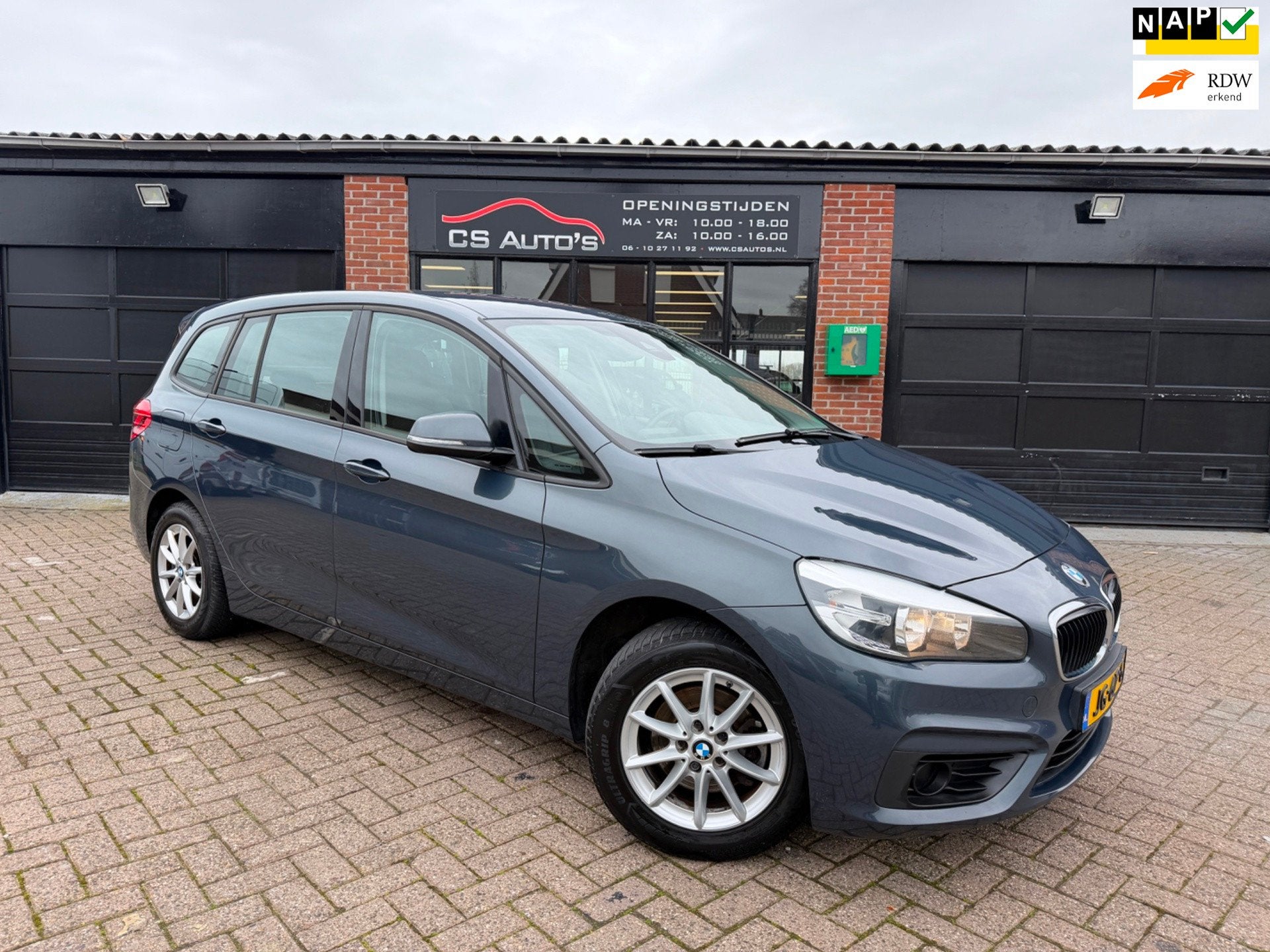 BMW 2-serie Gran Tourer 216i, Voorwielaandrijving, 730 kg, Gebruikt, Euro 6