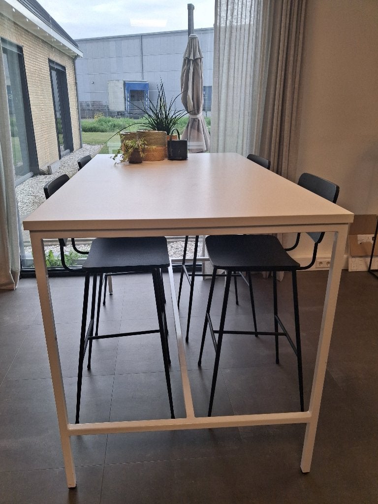 hoge tafel, Ophalen