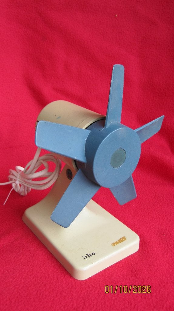 Vintage tafelventilator Itho., Ophalen of Verzenden, Huis en Inrichting