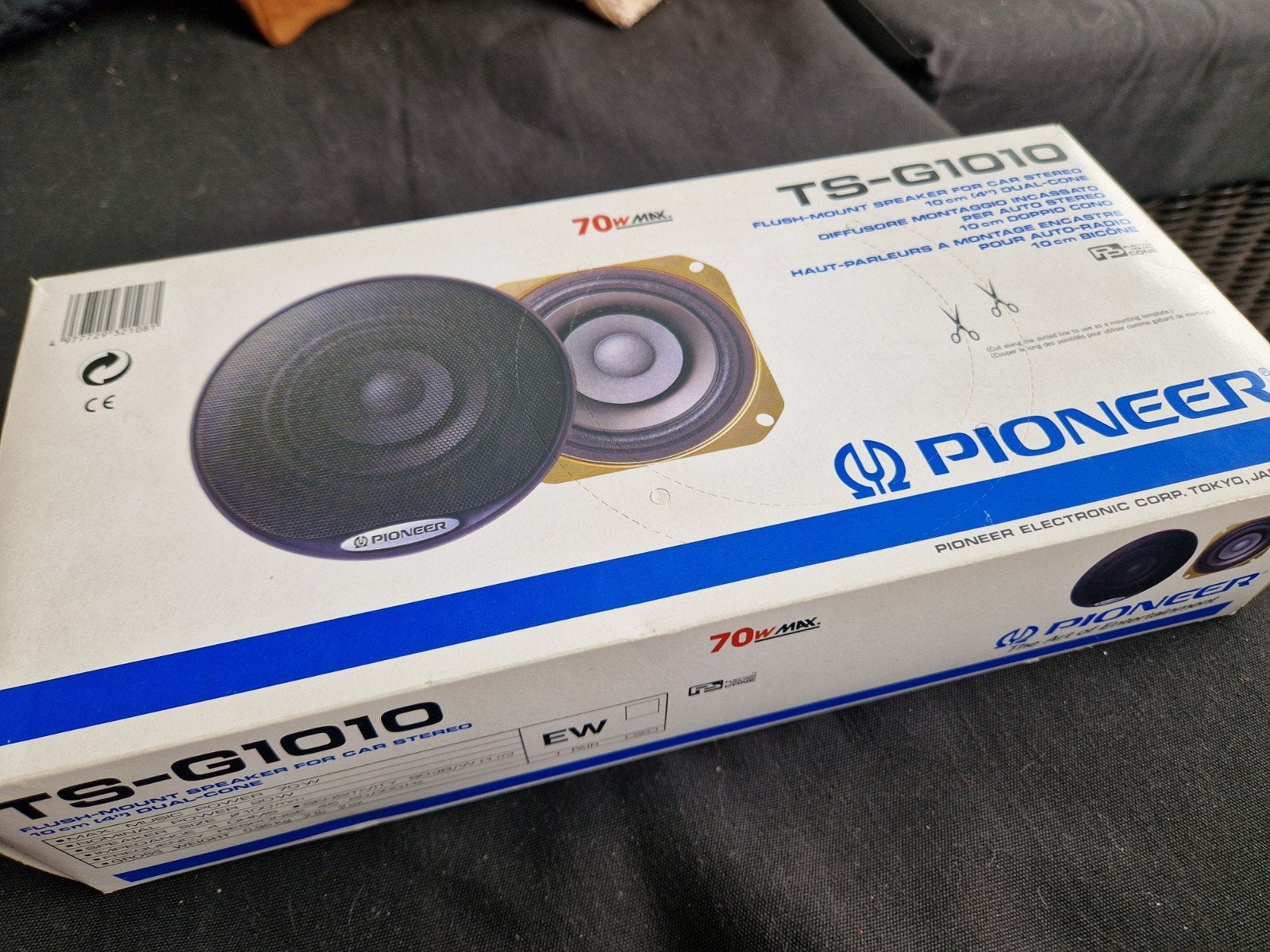 Pioneer TS-G1010 Flush-Mount Autoluidsprekers, Ophalen of Verzenden, Nieuw