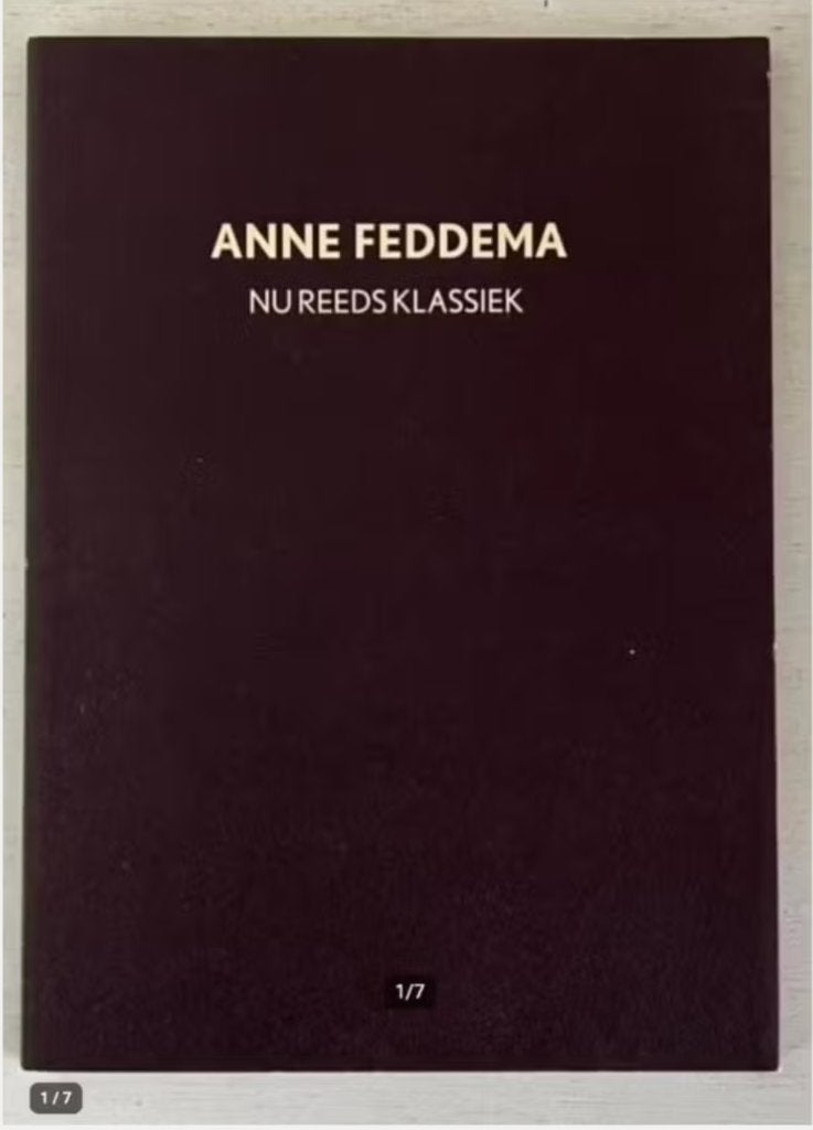 Nu reeds klassiek - Anne Feddema, Boeken, Ophalen of Verzenden, Zo goed als nieuw