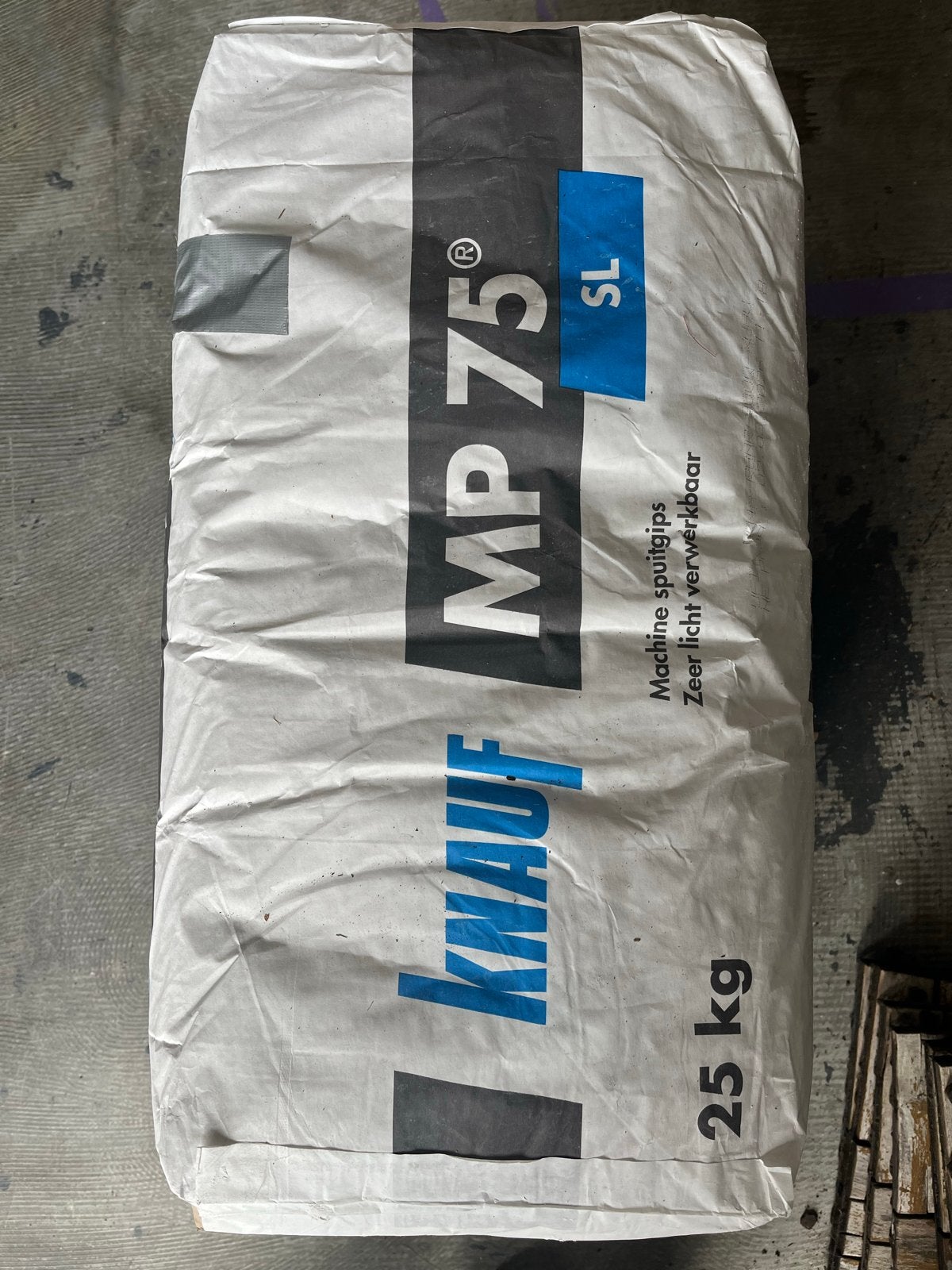 Knauf MP 75 Spuitgips - 4 zakken van 25 kg, Ophalen, Nieuw