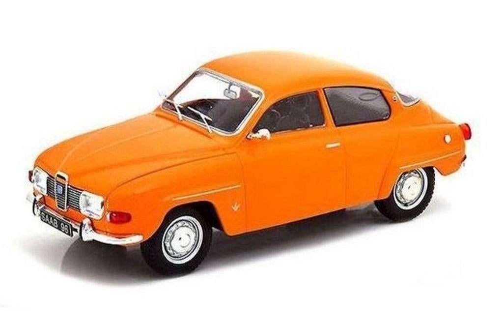 Saab 96 V4 1970 modelauto, Hobby en Vrije tijd, Modelauto's | 1:24, Ophalen of Verzenden, Nieuw, Auto, Overige merken