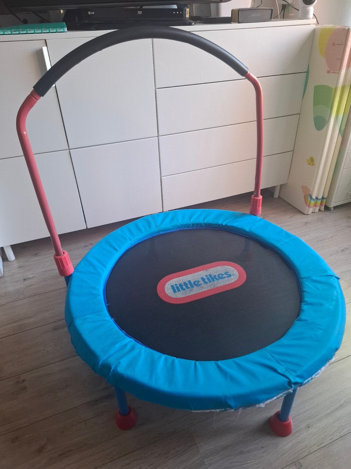 Opvouwbare kinder trampoline zonder veren - veilig & compact, Ophalen of Verzenden