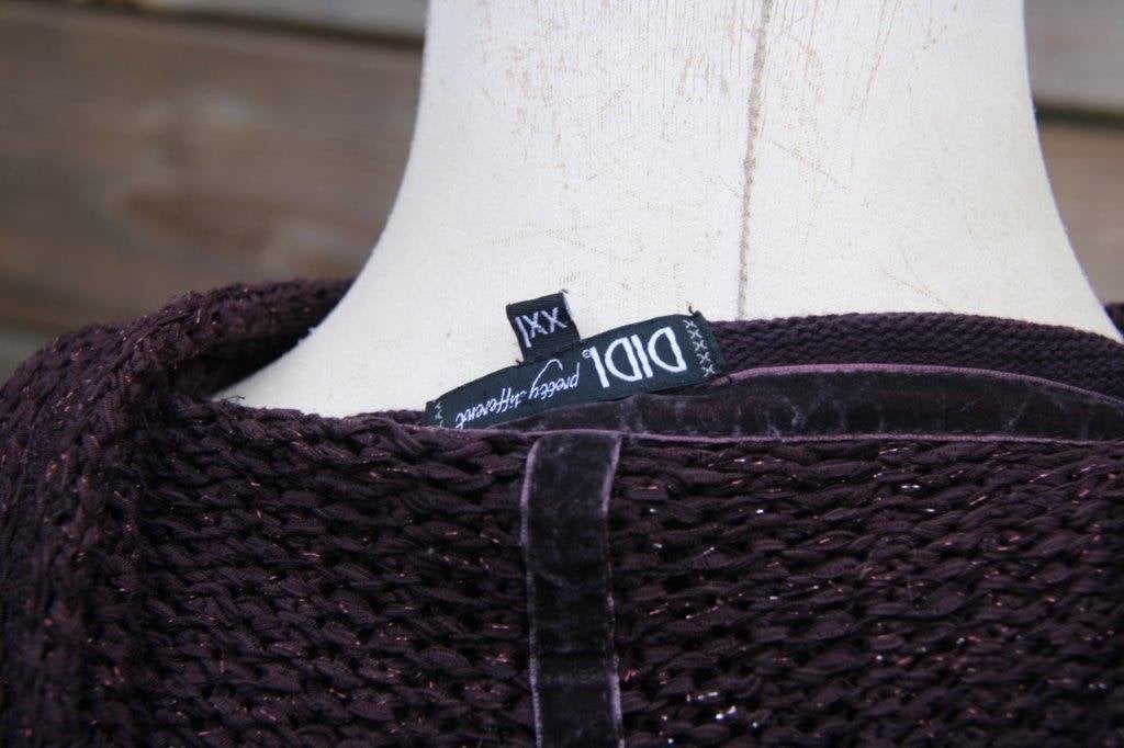 Vest aubergine Didi mt XXL winter Vaste prijs, Kleding | Dames, Truien en Vesten, Paars, Maat 46/48 (XL) of groter, Didi, Ophalen of Verzenden